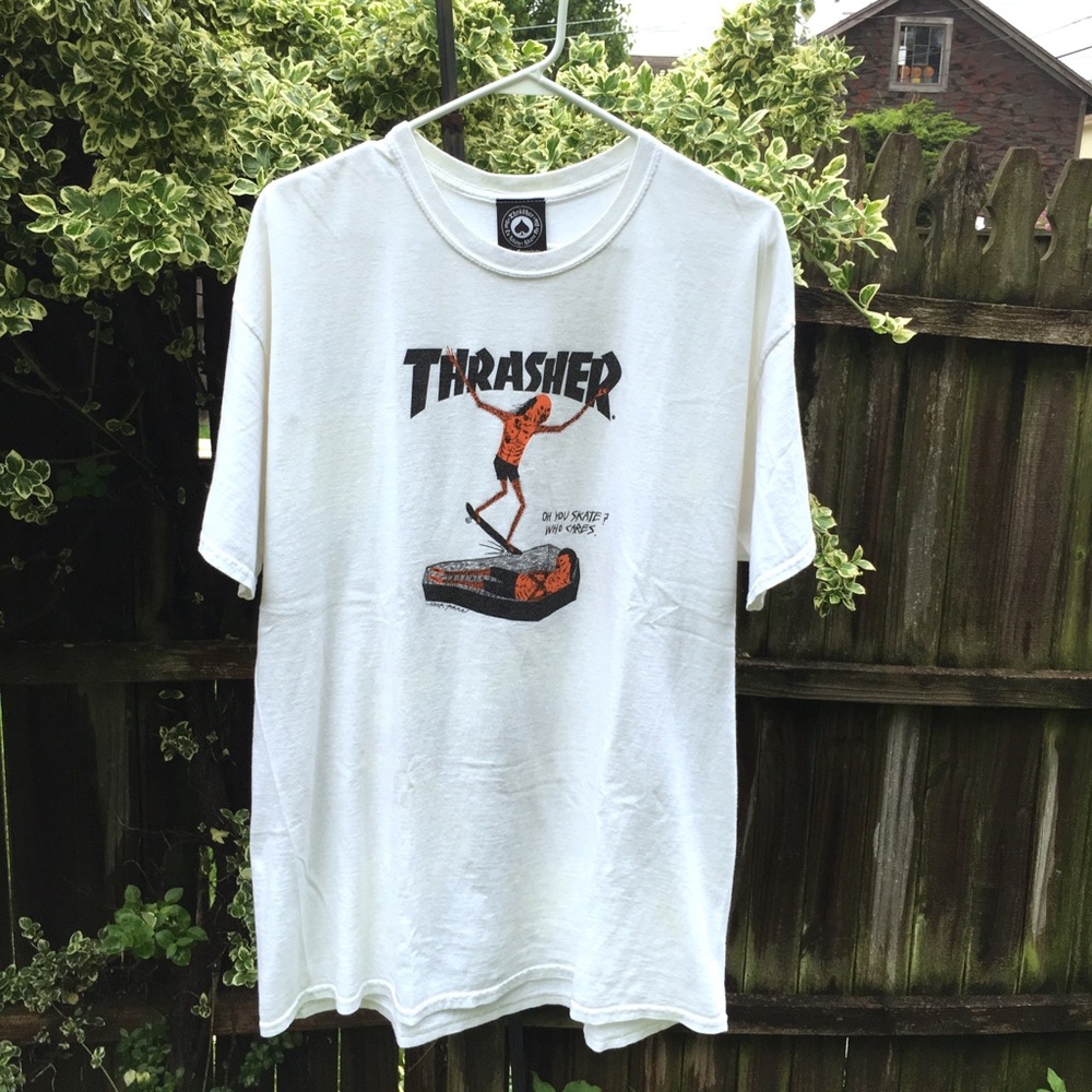 *SOLD* Thrasher Neck Face Tee - Picture 2 of 6